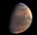 A Mars Express első képe a vörös bolygóról