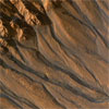 A friss marsi folyásnyomok nem víztől származnak