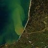 Árvíz és tengeri hordalék – Űrfelvétel az ELTE műholdvevő állomásáról