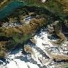 Éles ködhatár az Alpok északi völgyeiben - Űrfelvétel az ELTE műholdvevő állomásáról