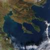 A Chalkidiki-félsziget – Űrfelvétel az ELTE műholdvevő állomásáról