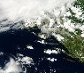 Csapadékos július eleje - Űrfelvétel az ELTE műholdvevő állomásáról
