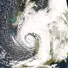 Ciklon Franciaország atlanti partvidékén – Űrfelvétel az ELTE műholdvevő állomásáról