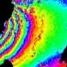 Műholdradar- interferometria a földrengés után