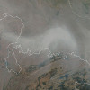 Füstbe burkolódzó India