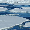 Csökkenő arktiszi jég