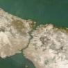 Hó a Márvány-tenger partján - Űrfelvétel az ELTE műholdvevő állomásáról