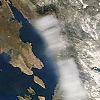 Főnfelhőzet Rijeka mellett – Űrfelvétel az ELTE műholdvevő állomásáról